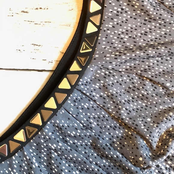 London Times Chevron Women’s Midi Dress - Size 8 - Picture 3 of 8